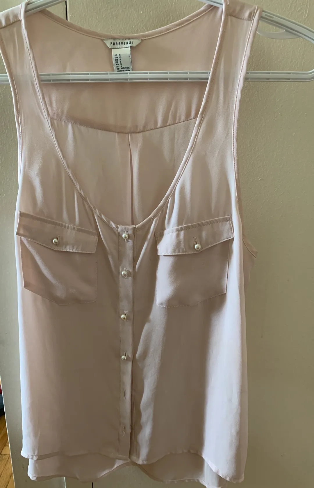 Blush Pink Tank Top photo 1