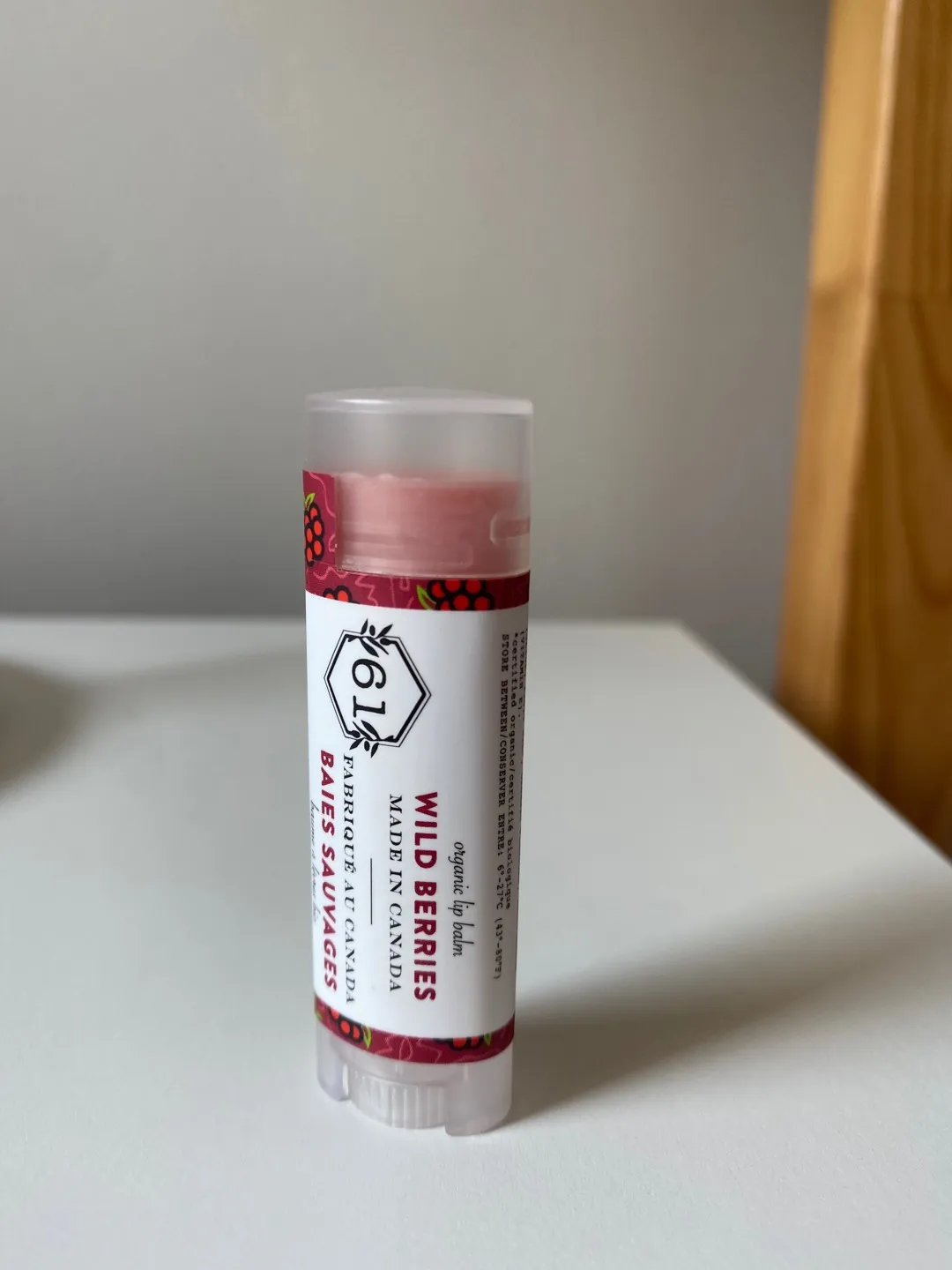 Crate 61 Organic lip balm New photo 1