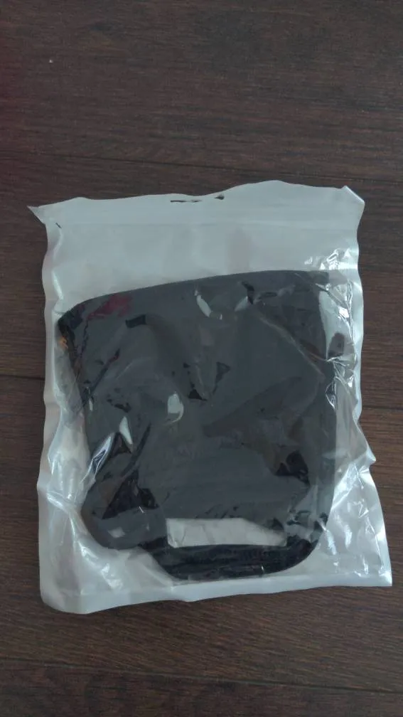 BNIP Basic Black Masks - COTTON photo 1
