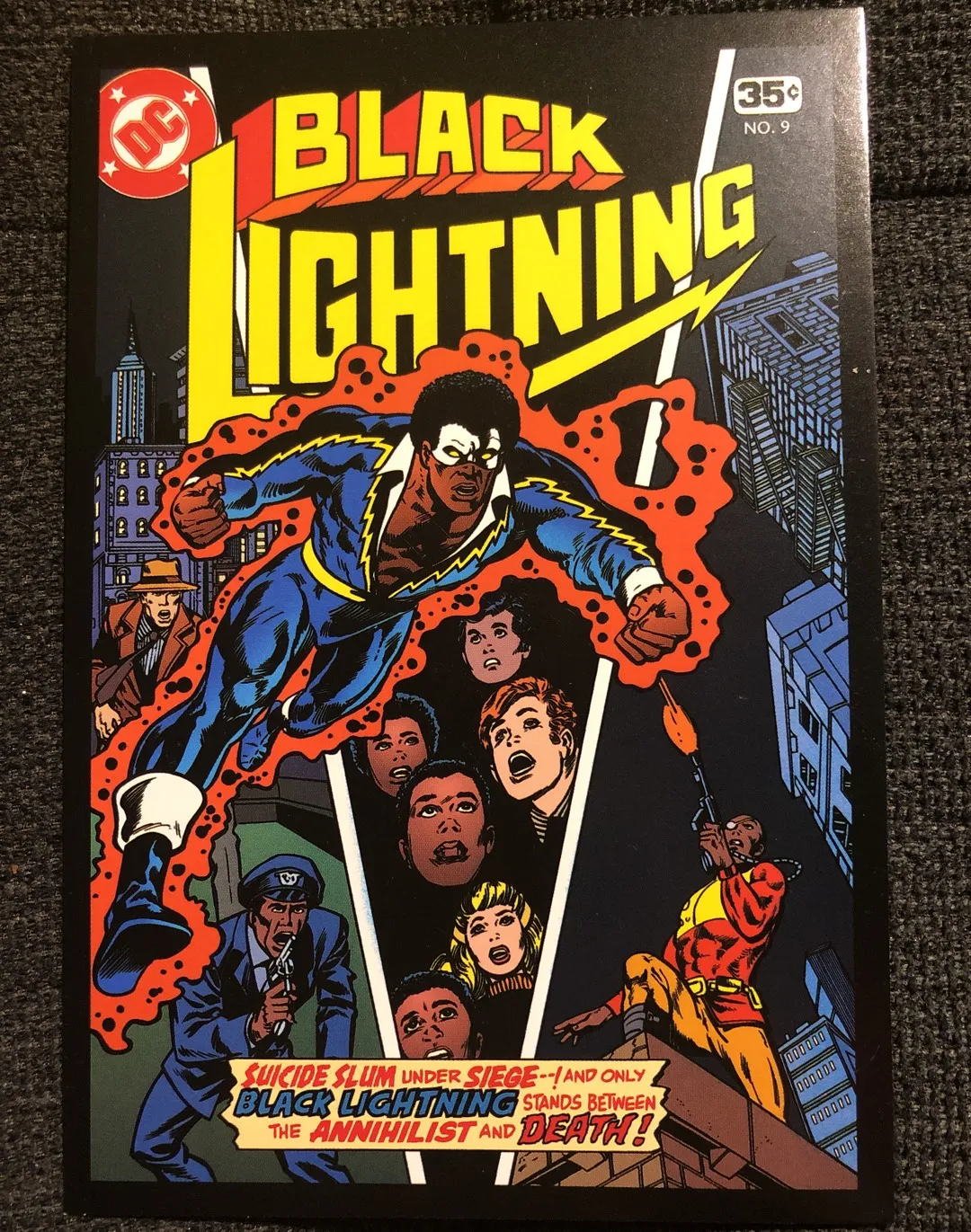 Black Lightning Postcard photo 1