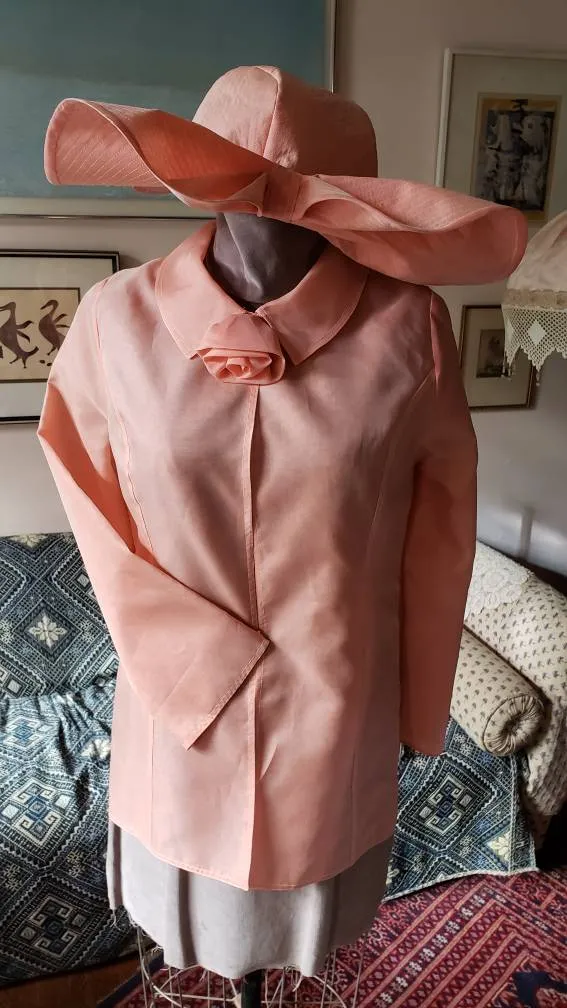 Couture, Pure Silk Organza Jacket & Hat photo 1