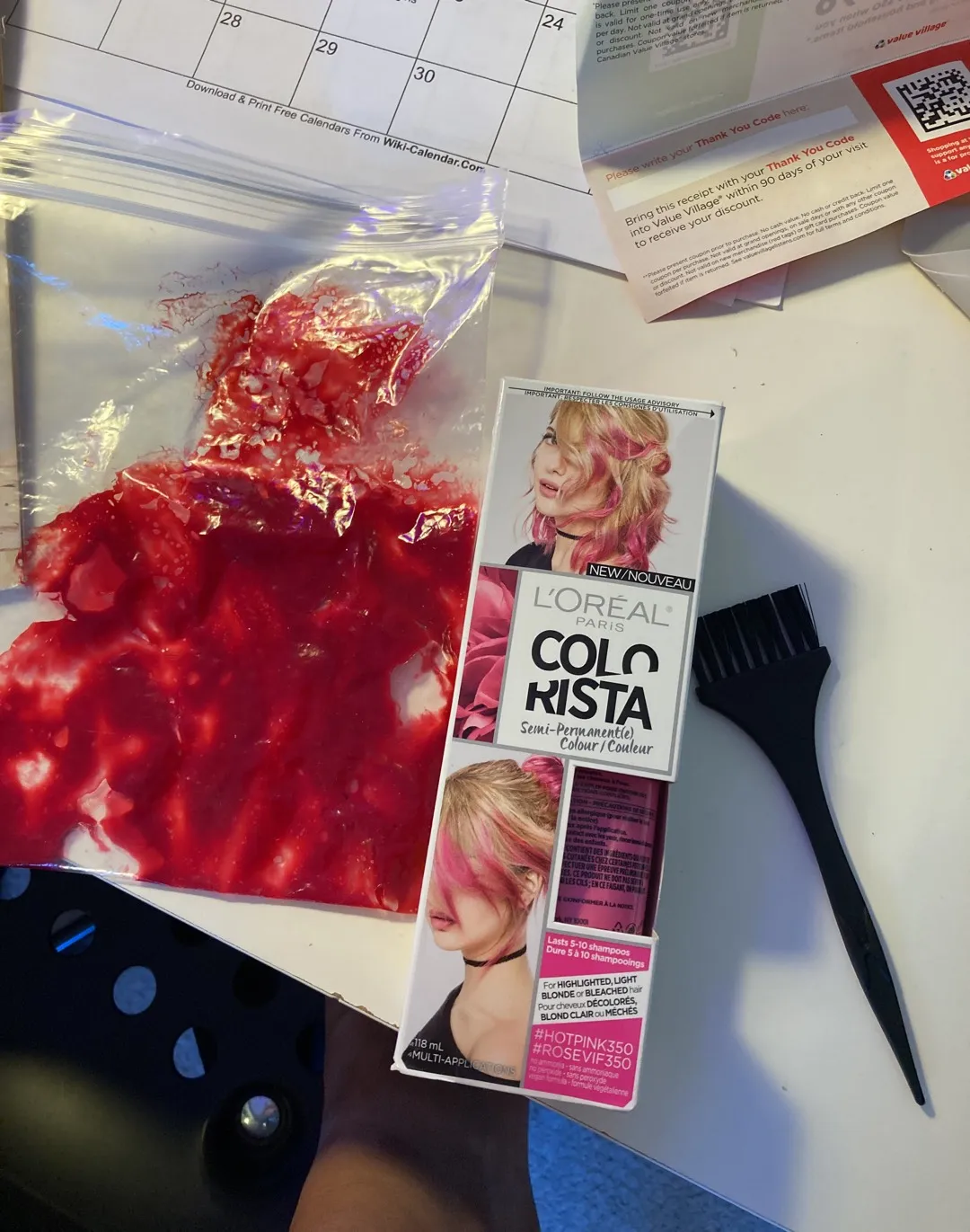 Pink Hair Dye photo 1