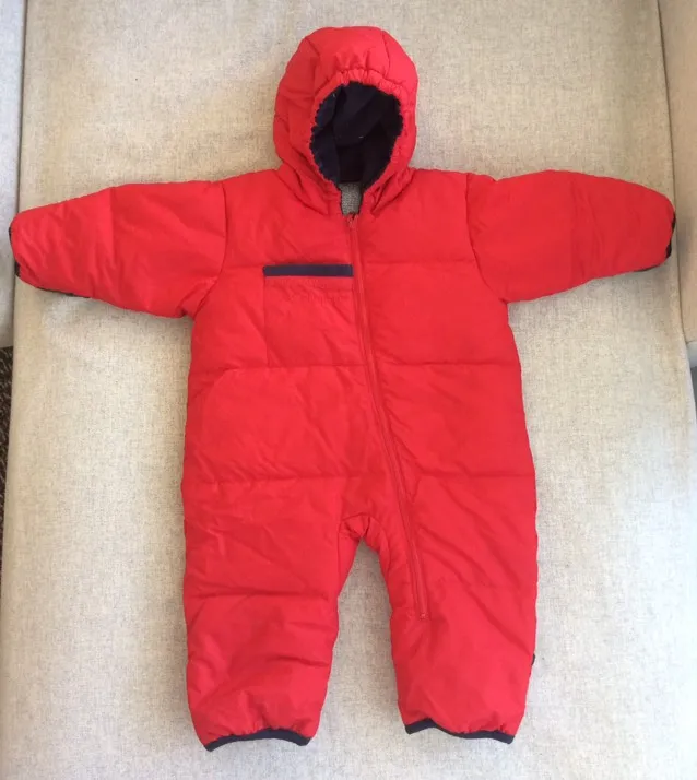 👶🏻 12m Columbia Down-filled Baby Snowsuit, 12m photo 1