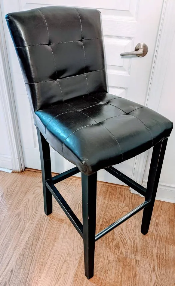 Pair High Bar Stools photo 1