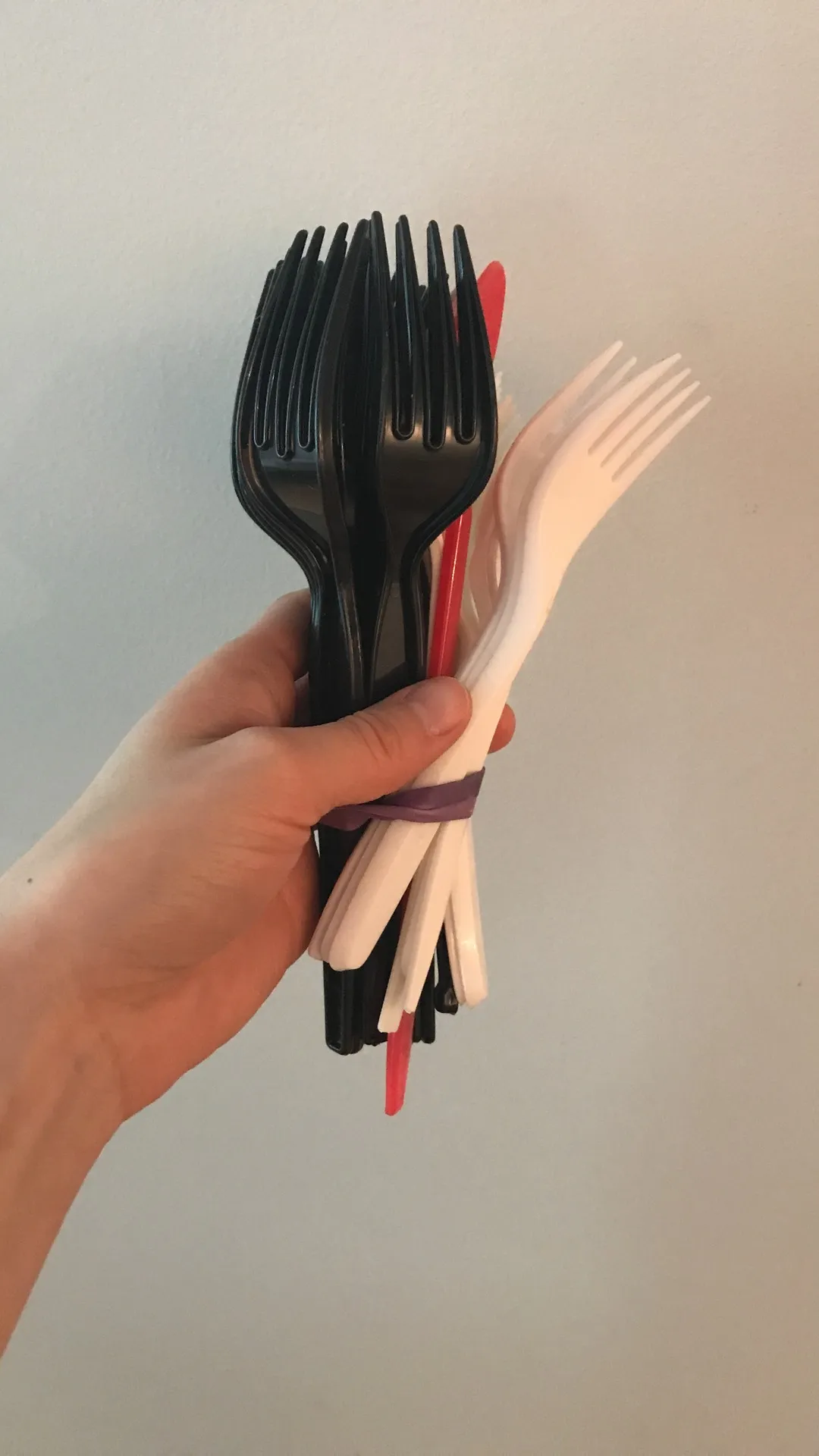 Many many many plastic forks (and some spoons) photo 1