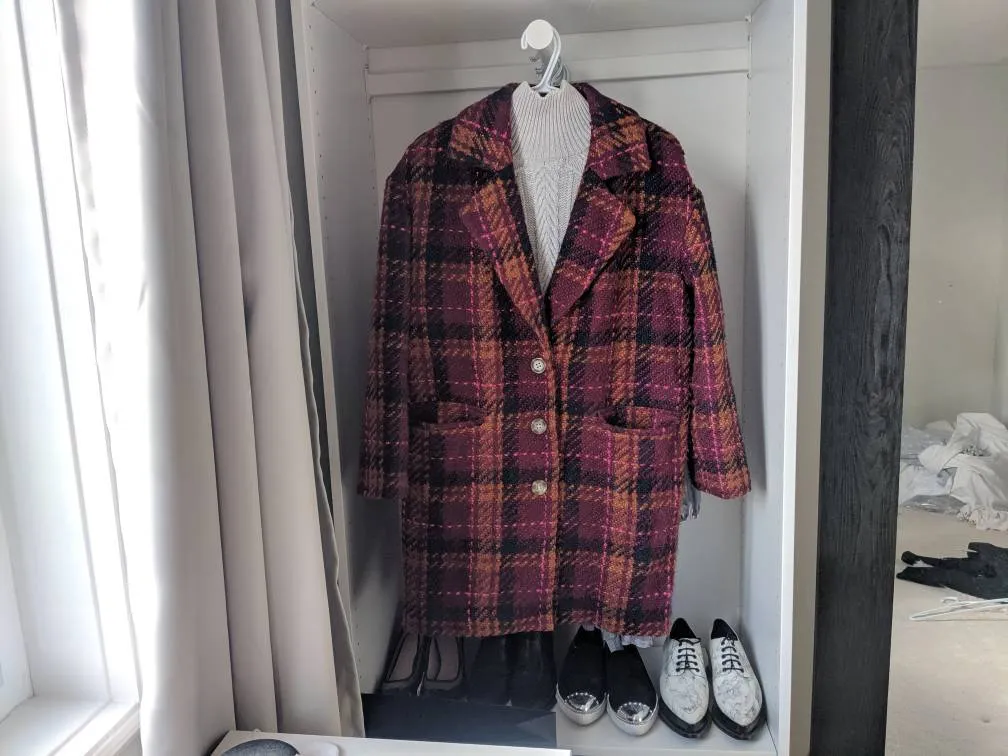 Cute Colorful Autumn Coat photo 1