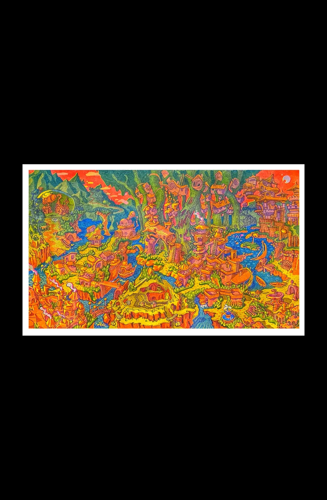 Risograph Art Print (unknown artist) photo 1