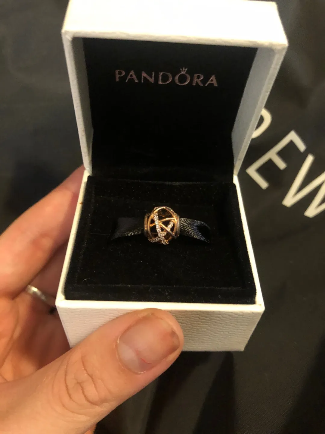 Brand New Rose Gold Pandora Charm photo 1