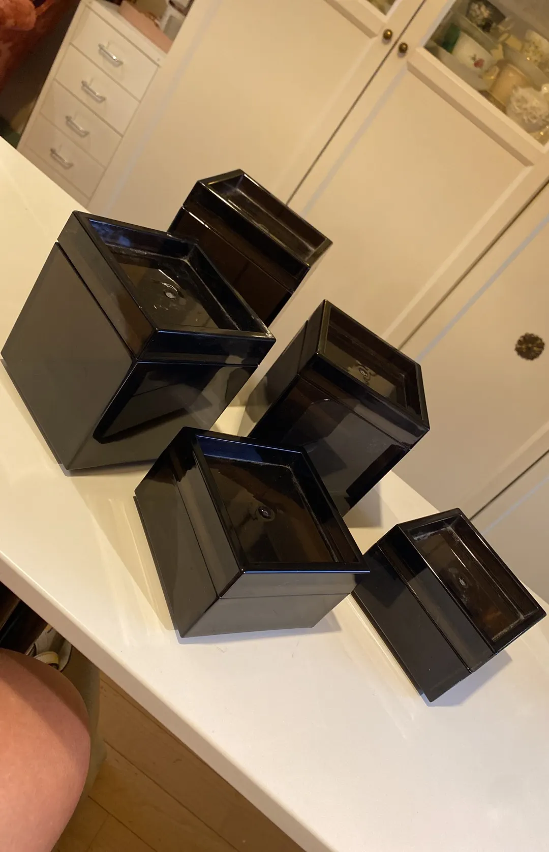 Stacking Containers Black photo 1