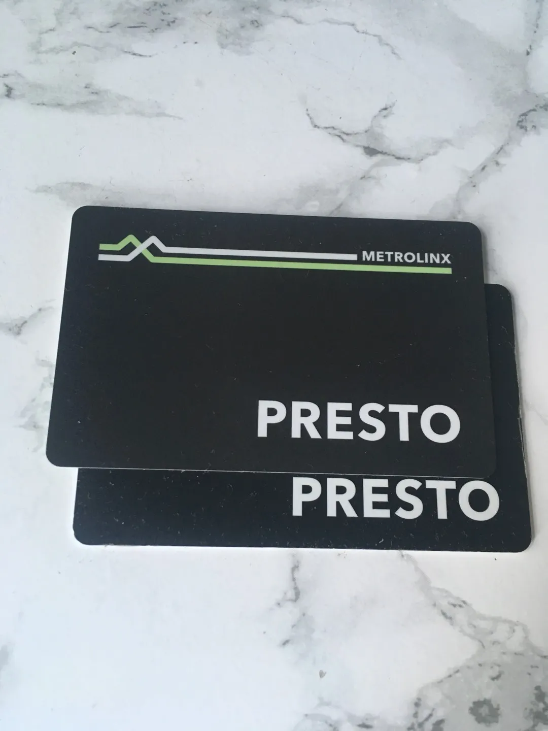 2 Unregistered Presto Cards photo 1