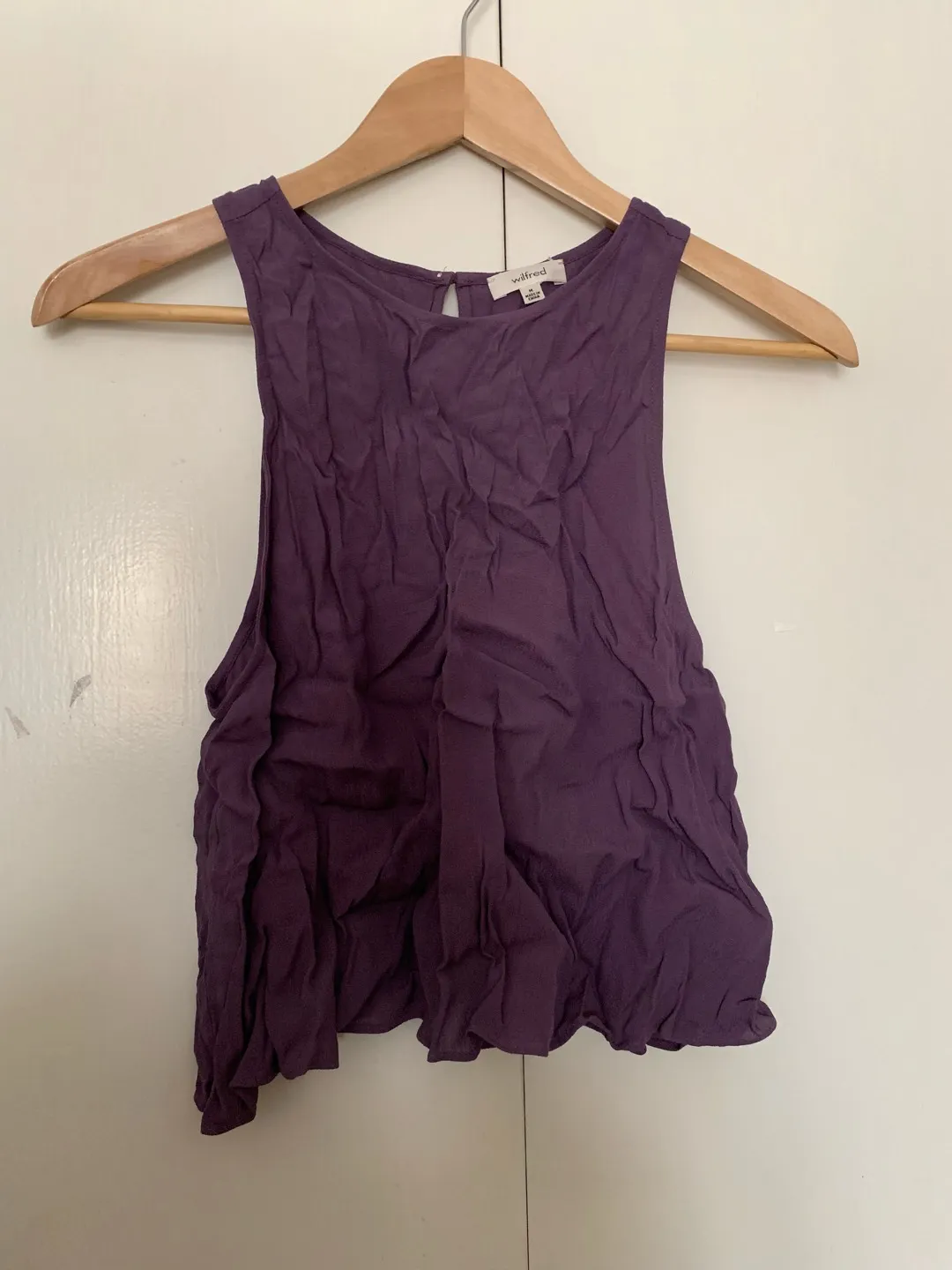 Aritzia Wilfred Top Size M photo 1