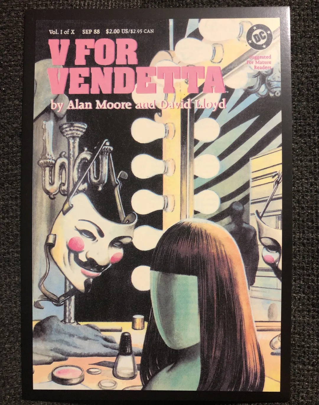 V for Vendetta Postcard photo 1
