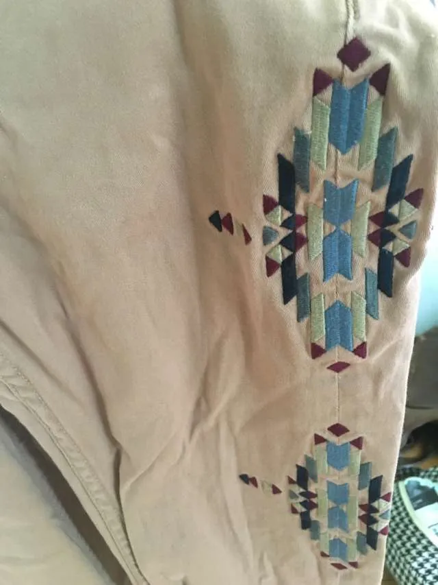 BDG Jeans 28 Embroidered photo 1