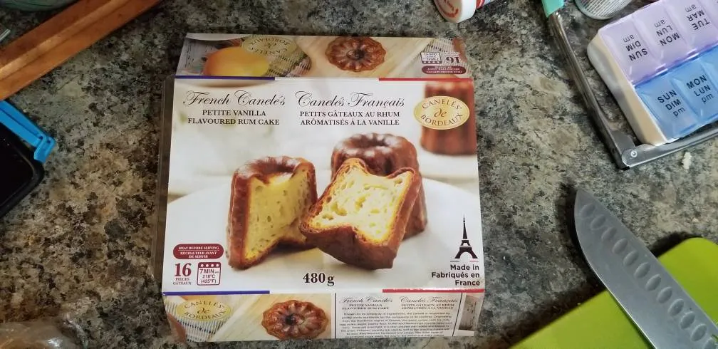 Unopened 8 Vanilla Rum Cakes photo 1