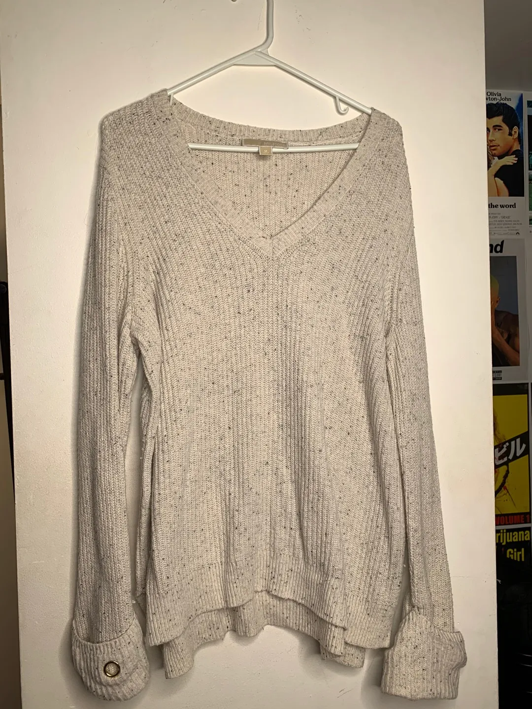 MICHAEL KORS CREAM SWEATER photo 1