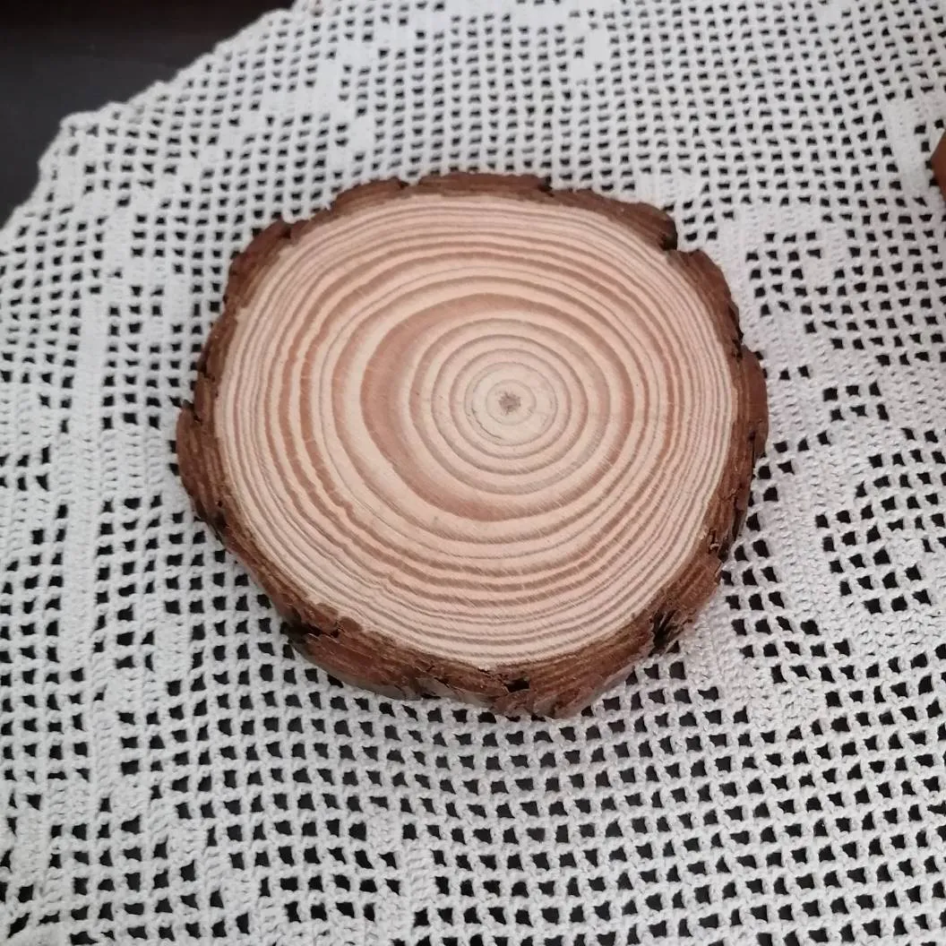 Unfinished Wood Slice photo 1