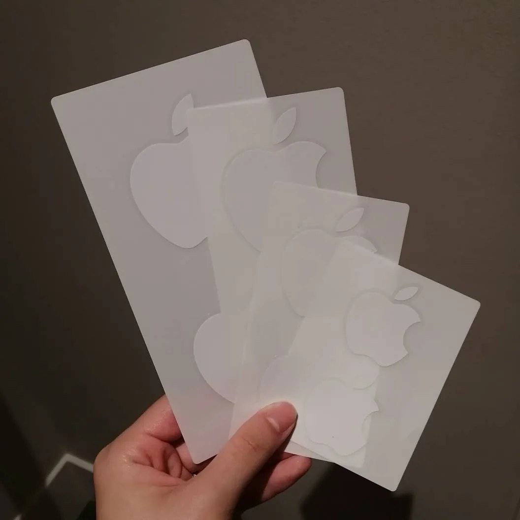 Apple Stickers Of Different Sizes photo 1