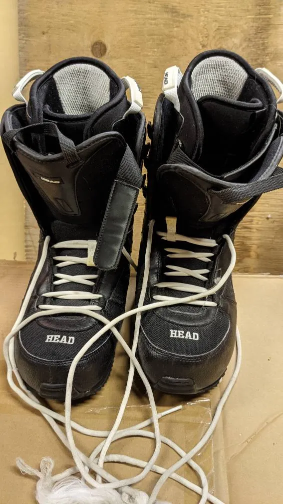 Size 10 Men Head Snowboard Boots photo 1