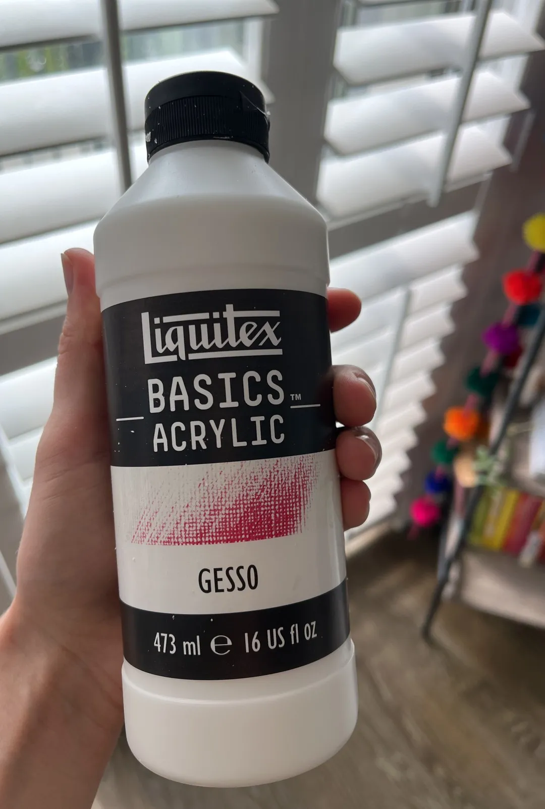 Liquitex Acrylic Gesso (white) photo 1