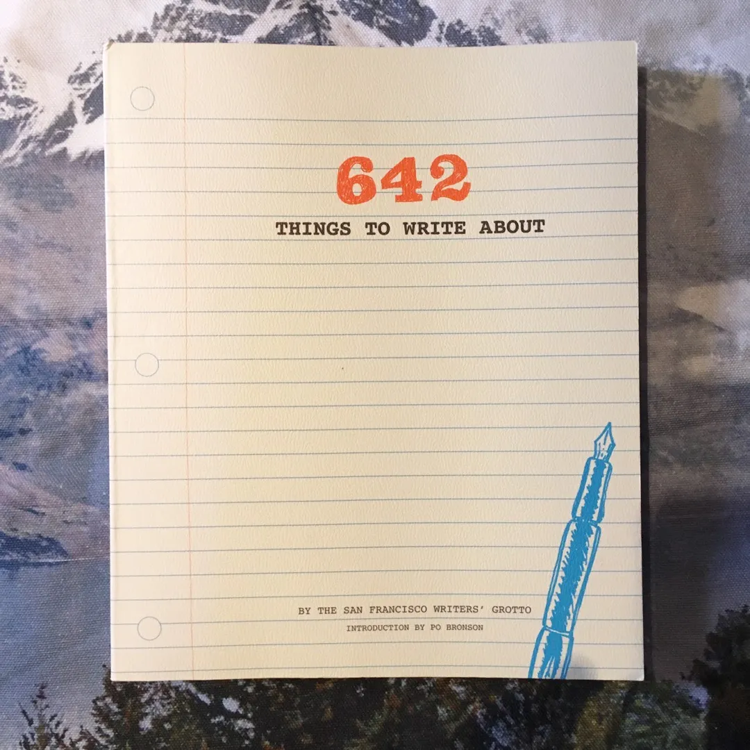 642 Things To Write About Book photo 1