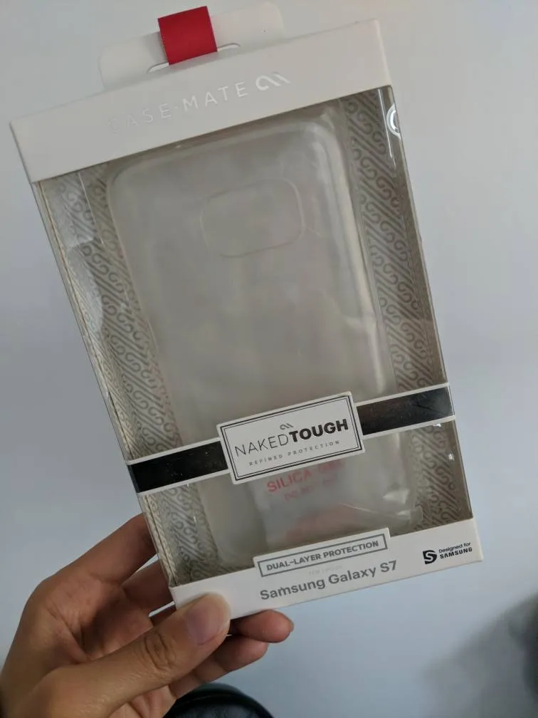 Samsung s7 Clear Phone Case photo 1