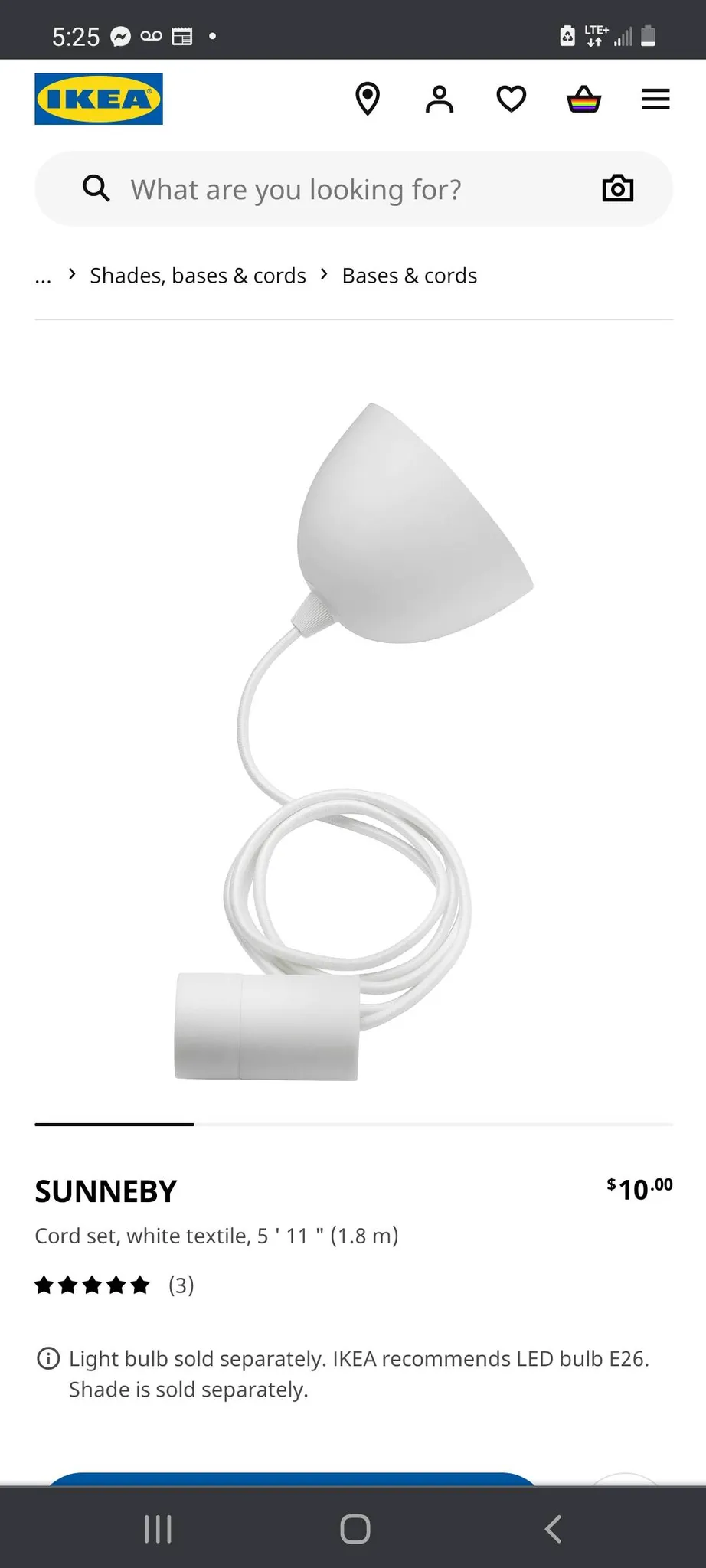 Sunneby Pendant Set photo 1