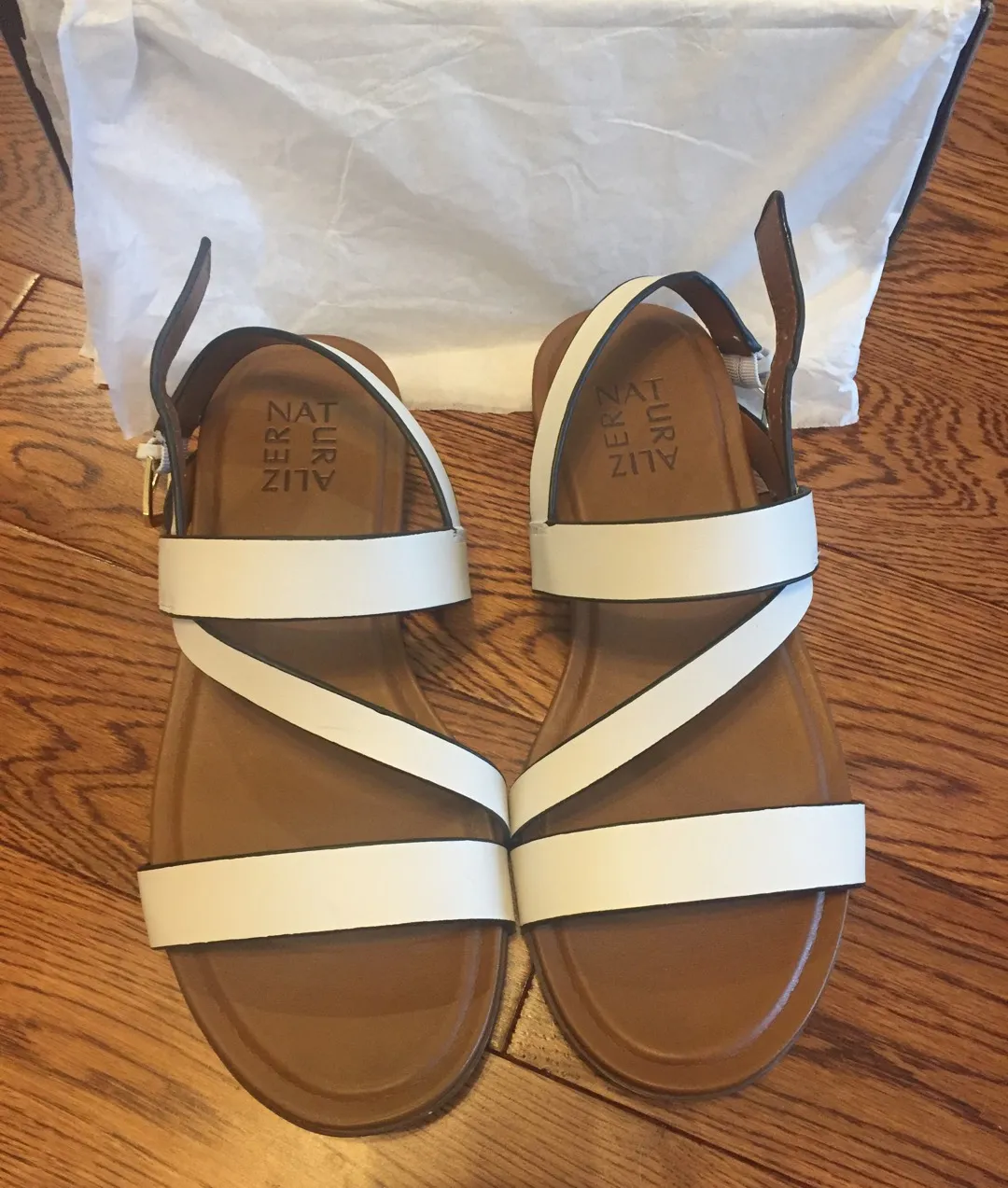 Naturalizer Leather Sandals Size 6.5W photo 1