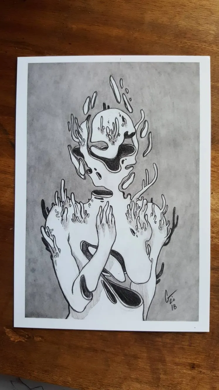 Surreal Art Print 5x7" photo 1