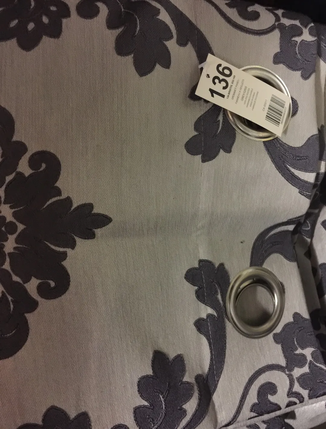 2 Long Curtains Tags Attached photo 1