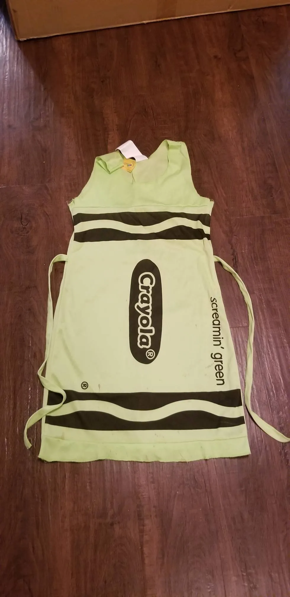 Green Crayon Costume With Leggings photo 1