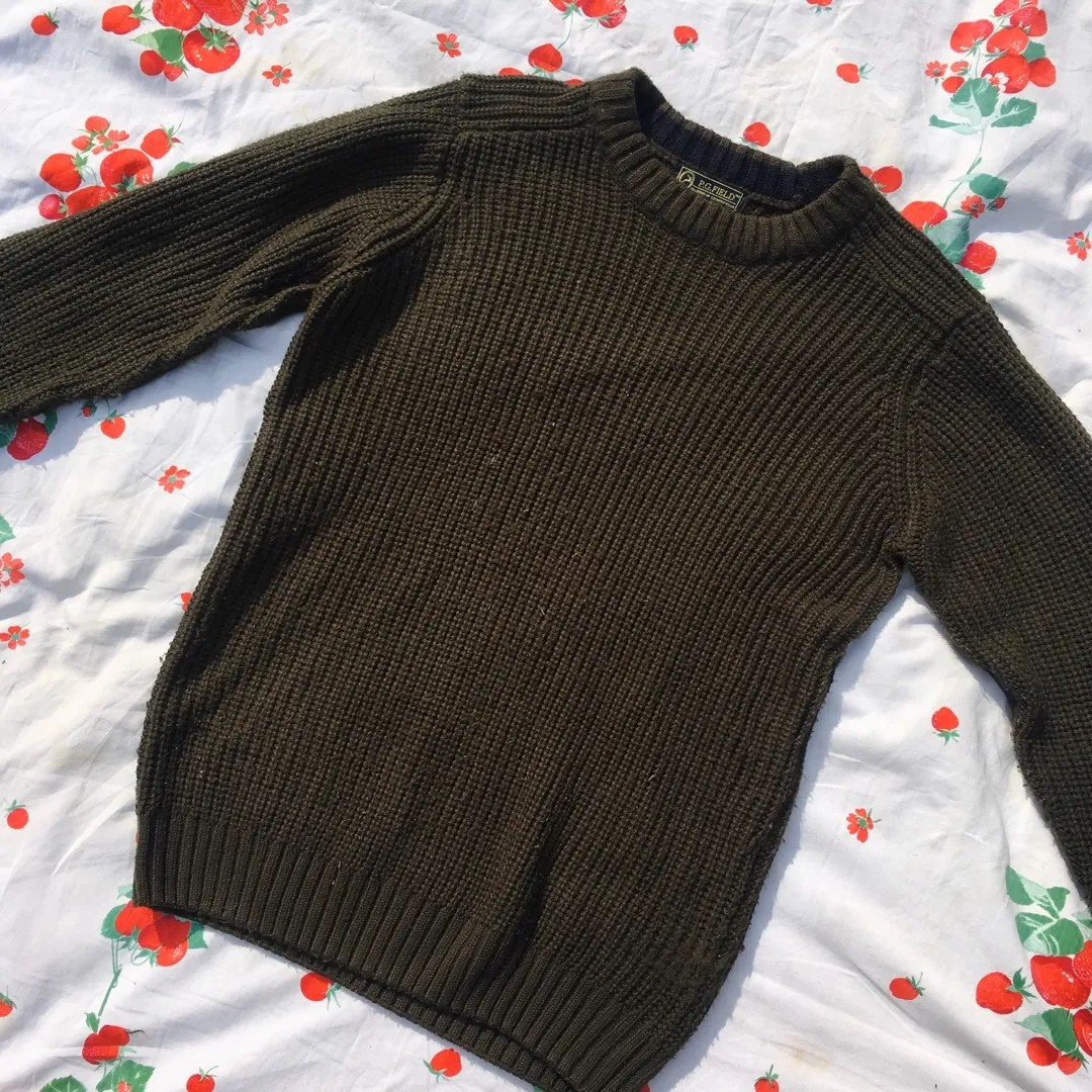 ☕️ vintage knit sweater photo 1