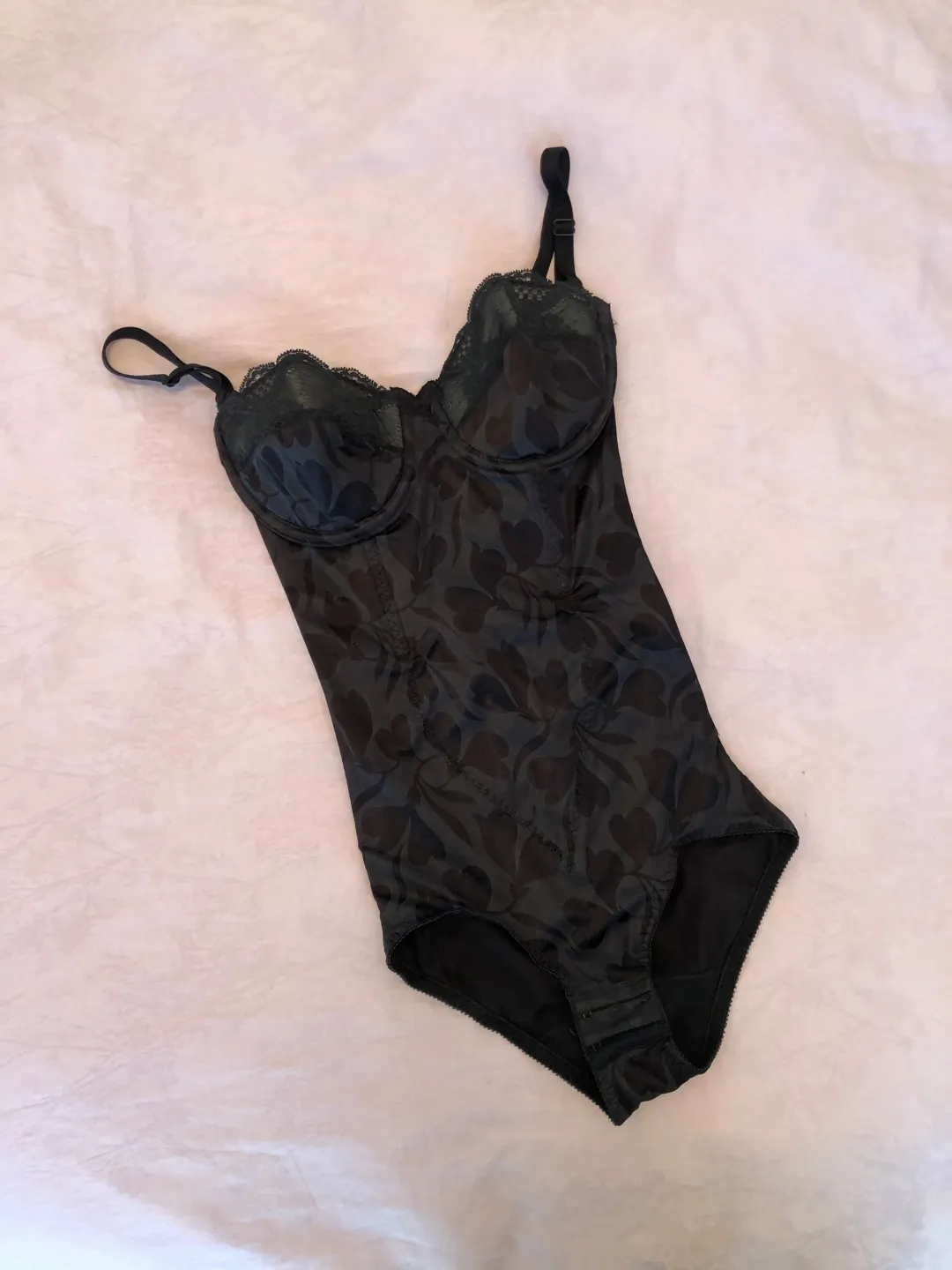 Black Body Suit Corset photo 1