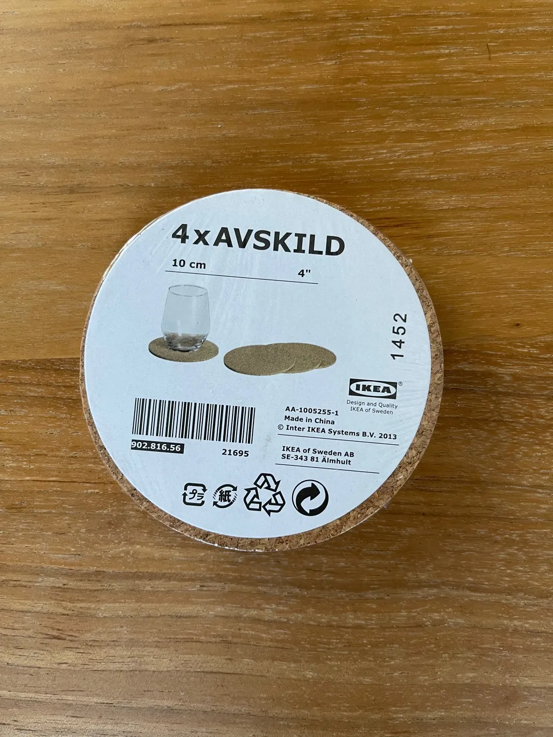 BNWT AVSKILD IKEA COASTERS photo 1