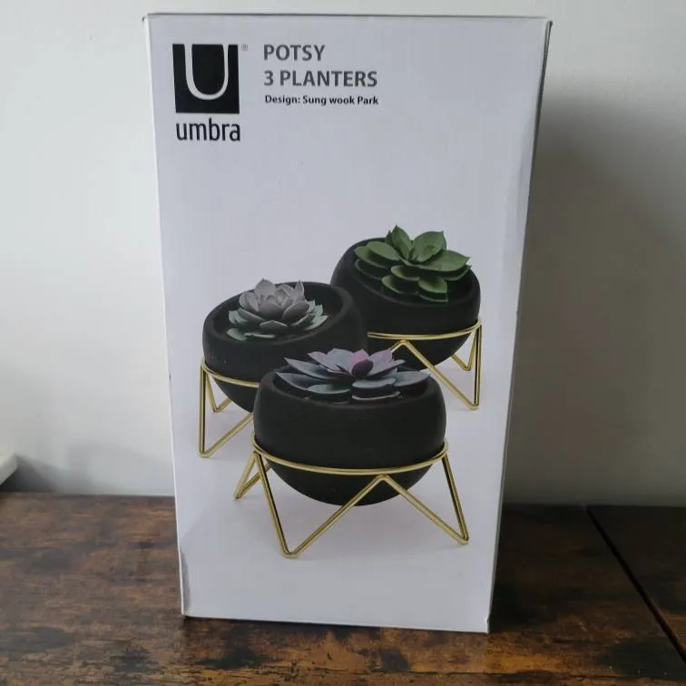 Umbra Potsy Planters X 3 photo 1