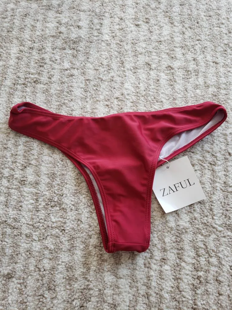 Zaful Red Bikini Bottom photo 1