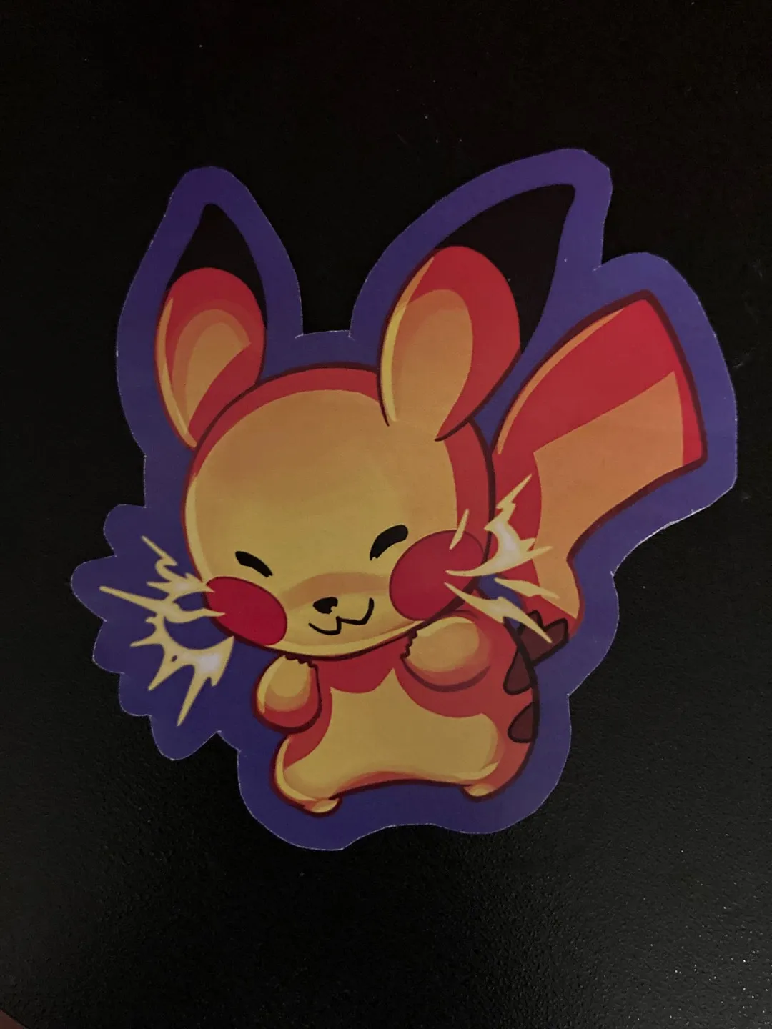 Pikachu sticker photo 1