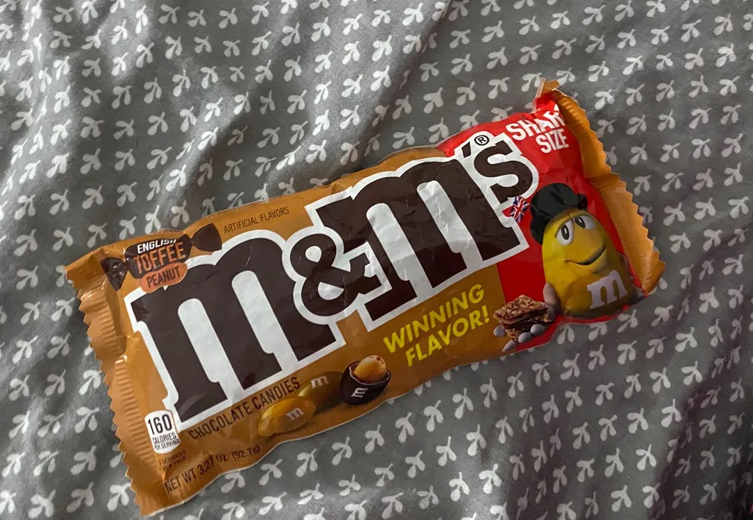 toffee peanut m&ms photo 1