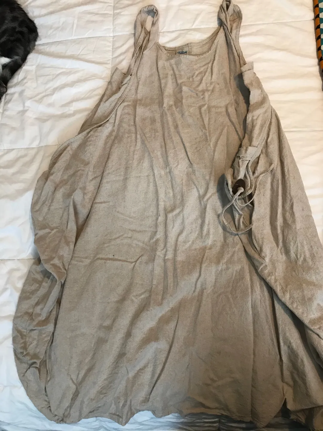 Linen Dress Sz Large photo 1