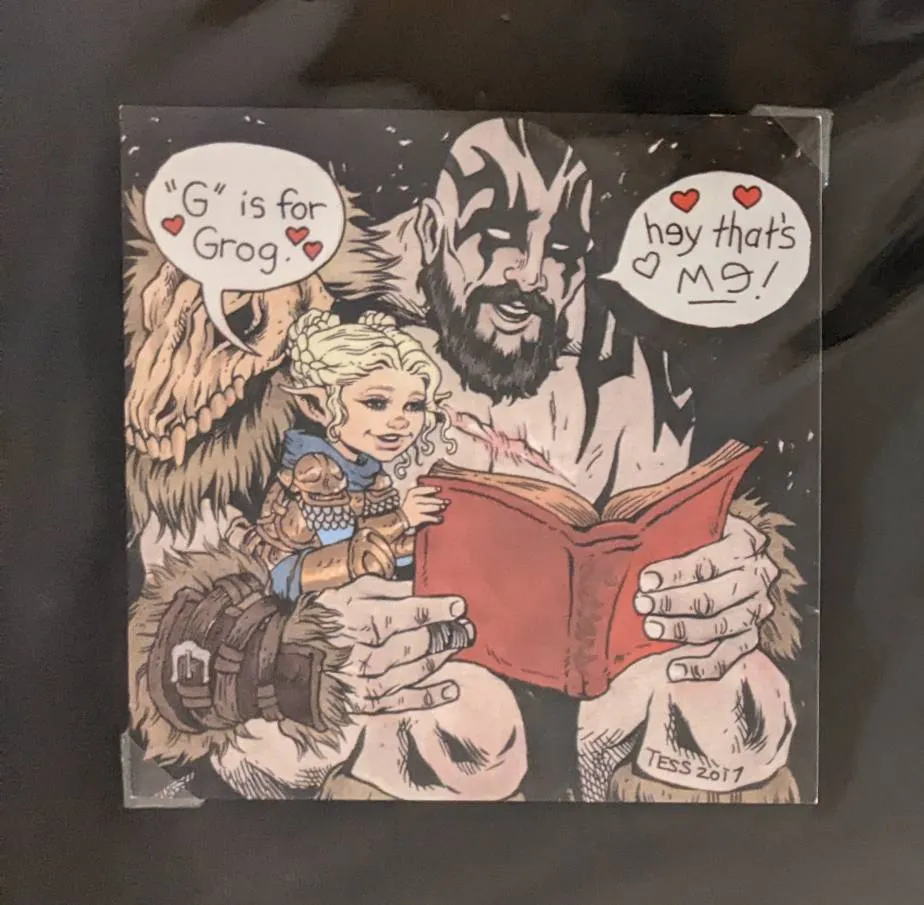 Critical Role Small Art Print photo 1