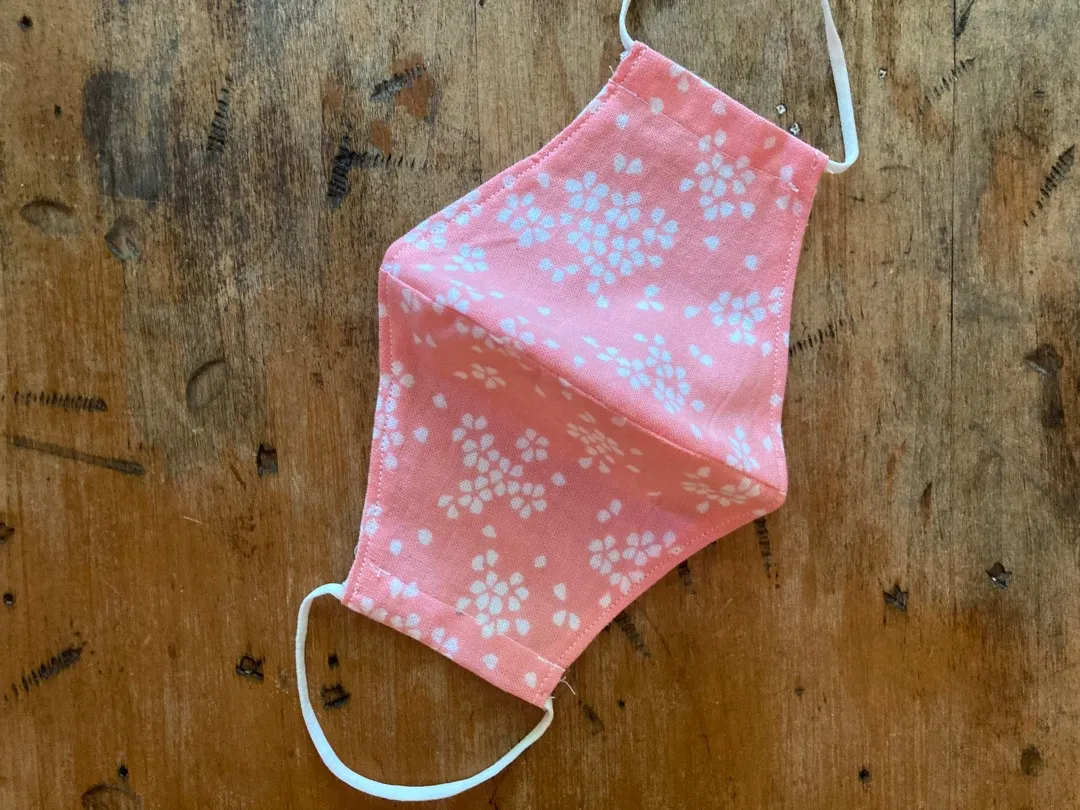 Mask 【和柄】Japanese style Sakura pattern photo 1