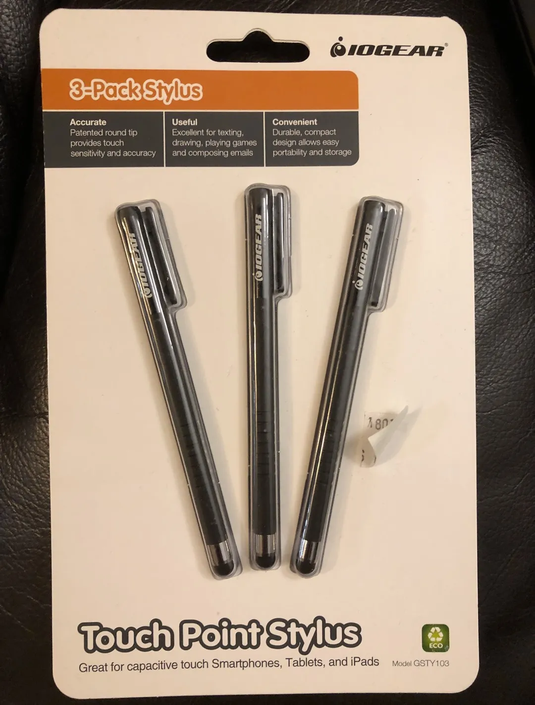 IOGEAR 3 Pack Touch Point Stylus Pen photo 1