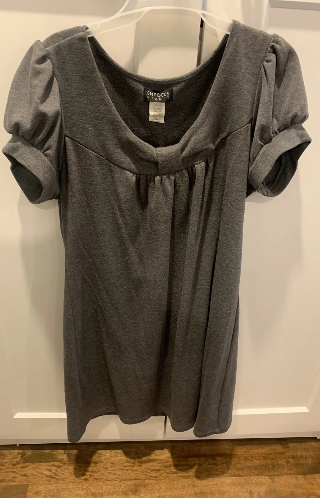 Comfy Grey Dress photo 1
