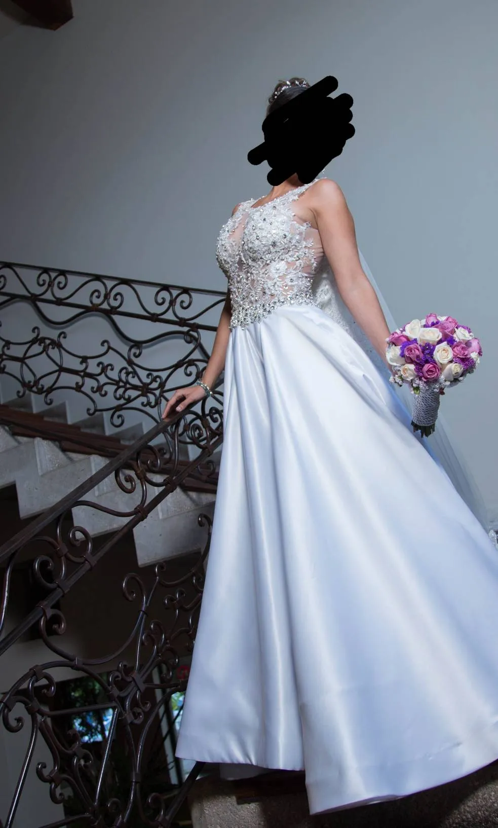 wedding dress size 4 photo 1