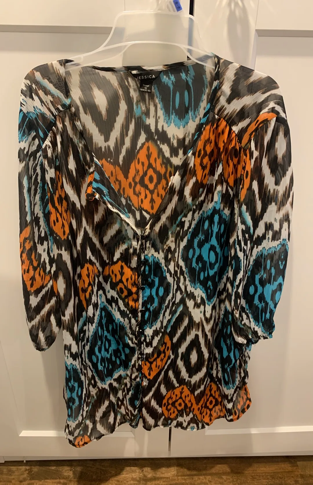 Colorful Light Blouse photo 1