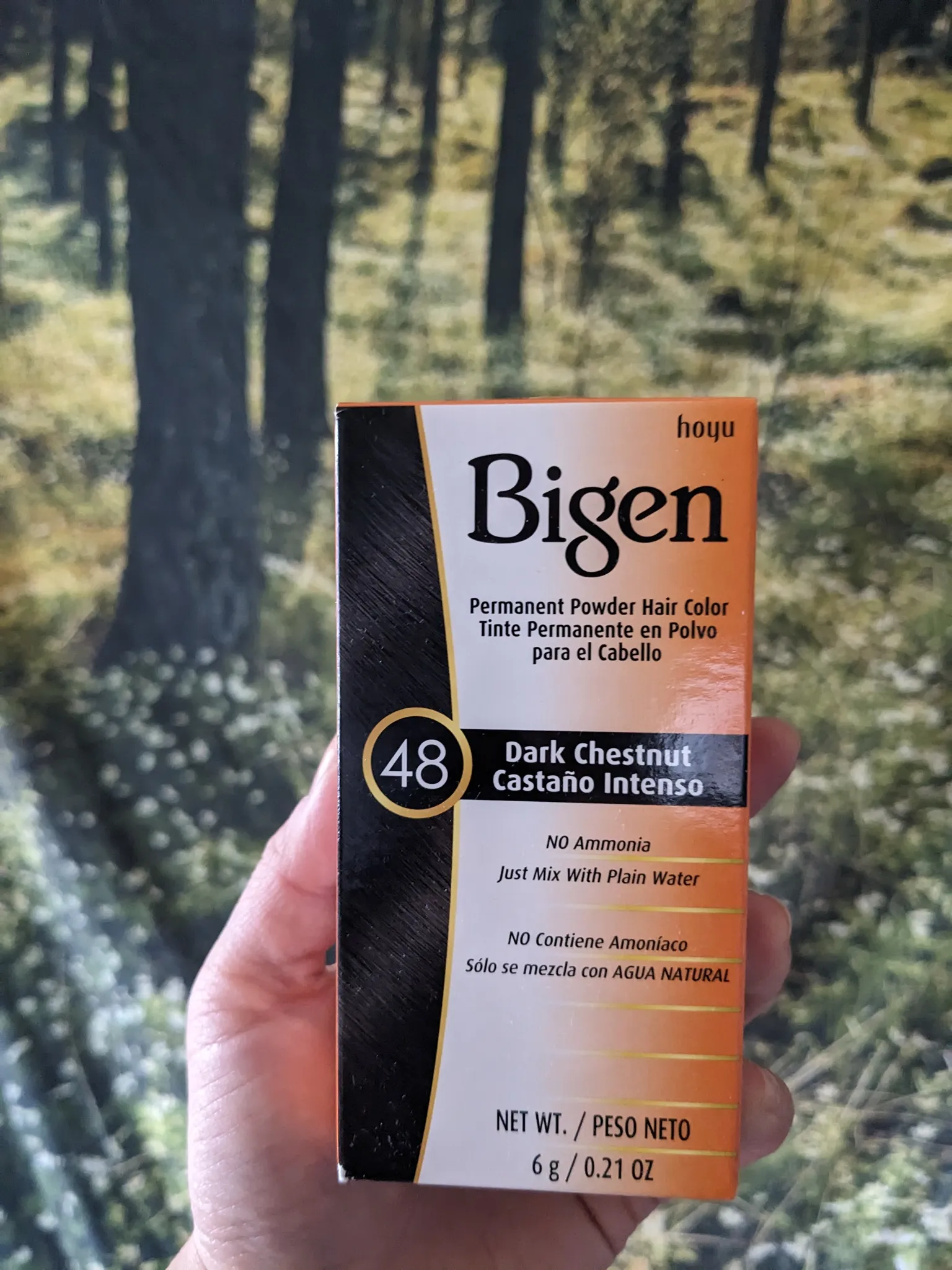 Bigen Hair Colour Dye/Powder (Dark Chestnut)  photo 1