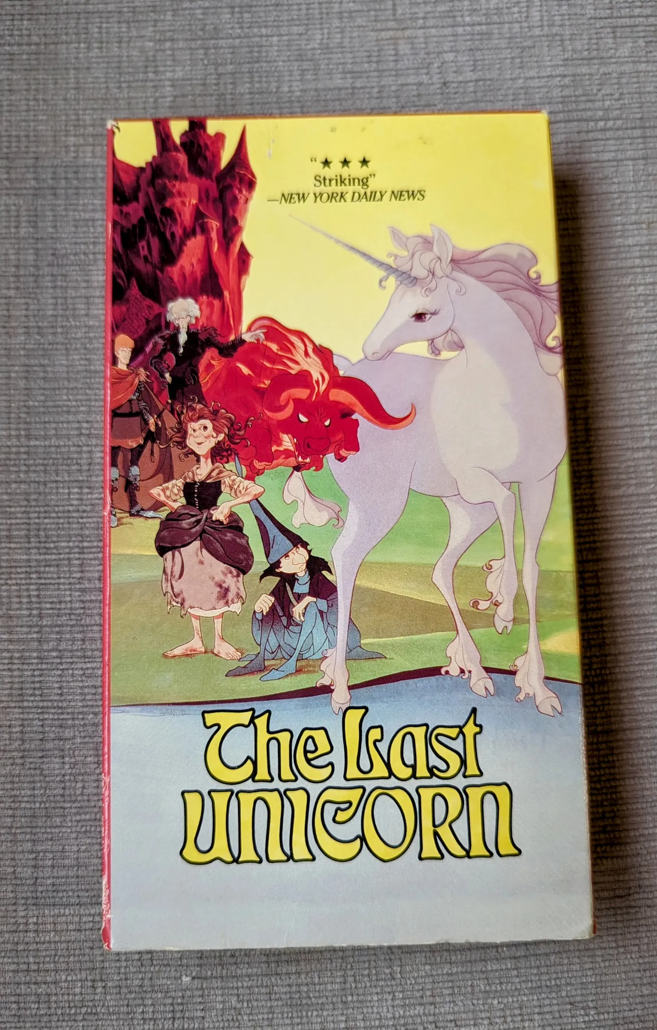 The Last Unicorn VHS Movie  photo 1