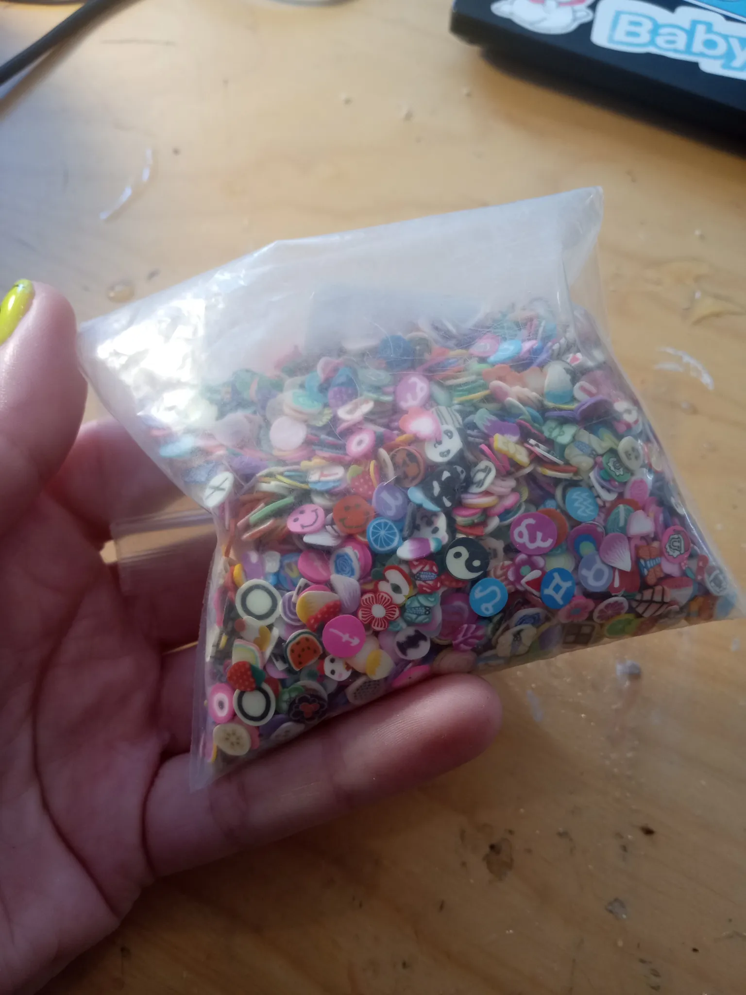 Big bag of fimo slices photo 1