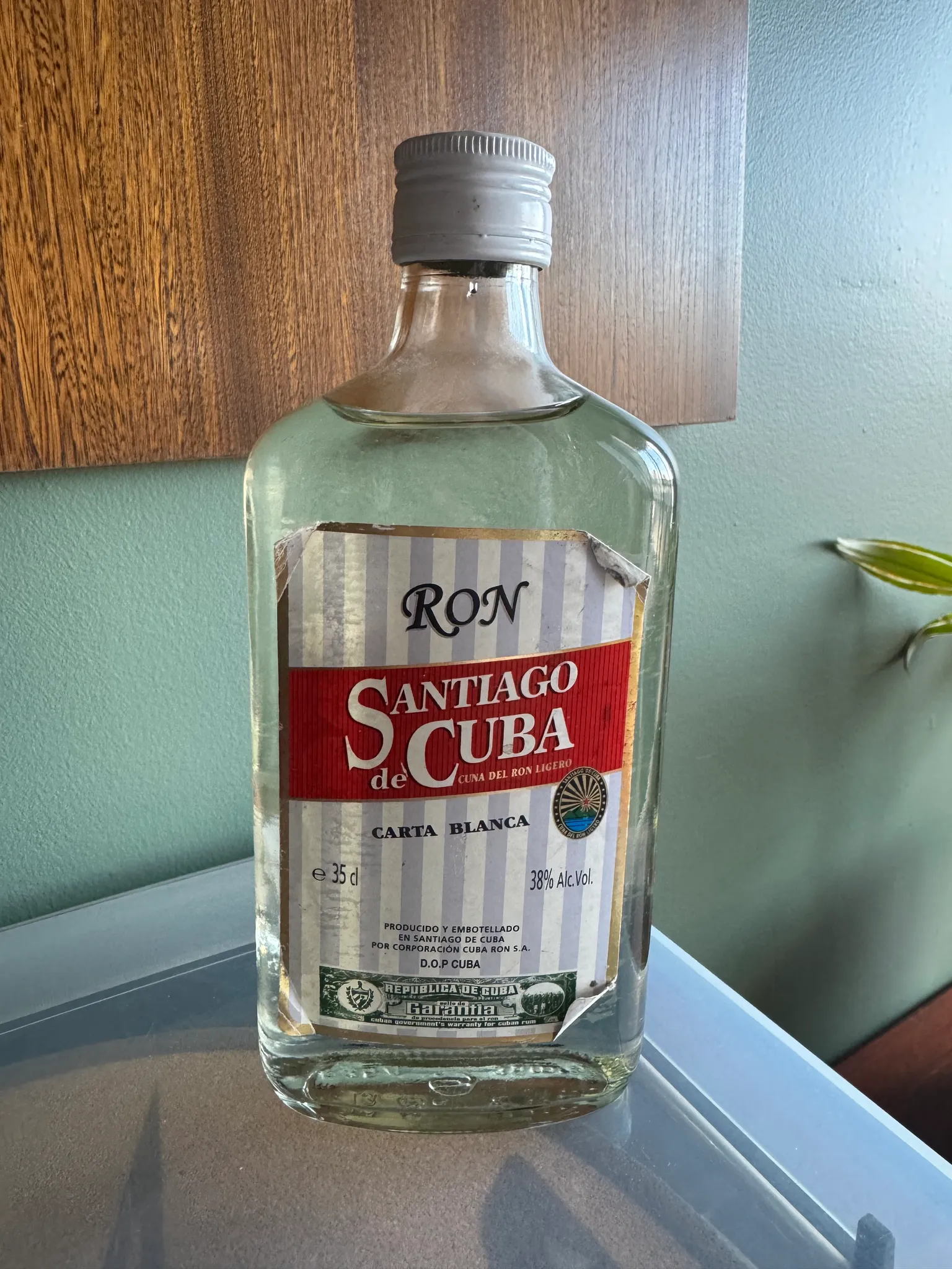Santiago Cuba - White Rum 350 ML photo 1