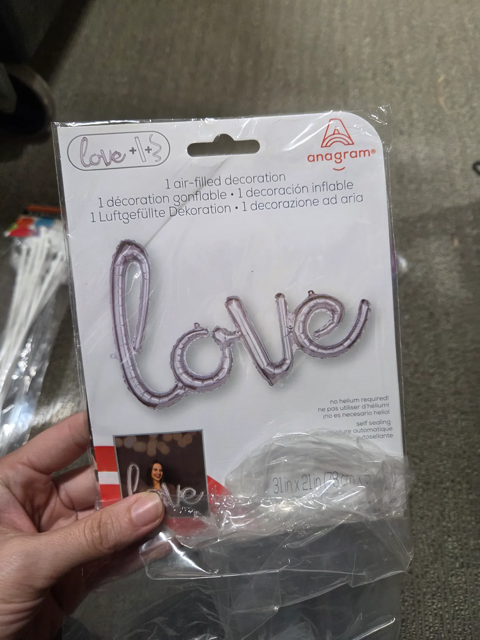 Love balloon photo 1