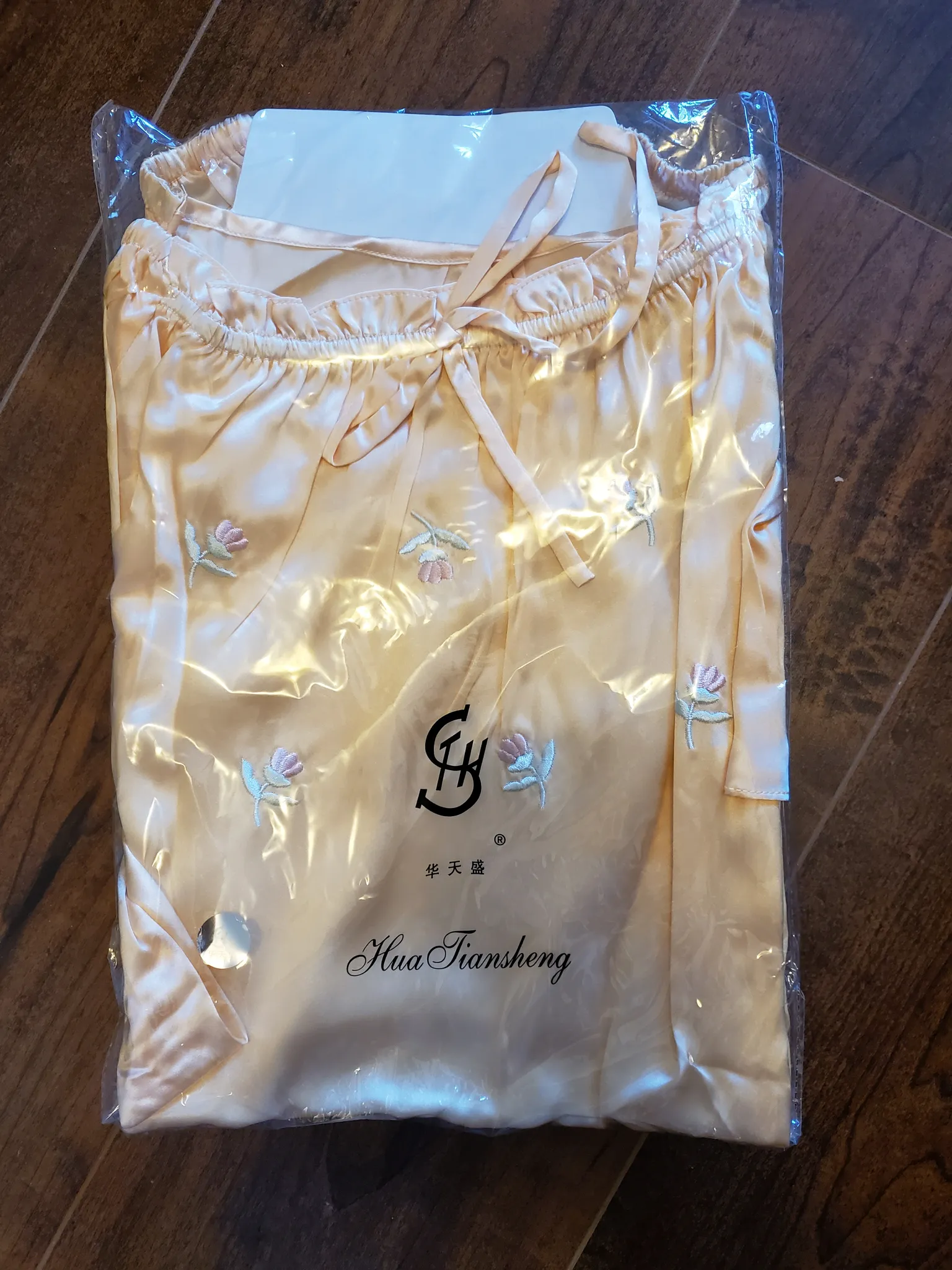 BNIP Satin nightgown top, size small photo 1